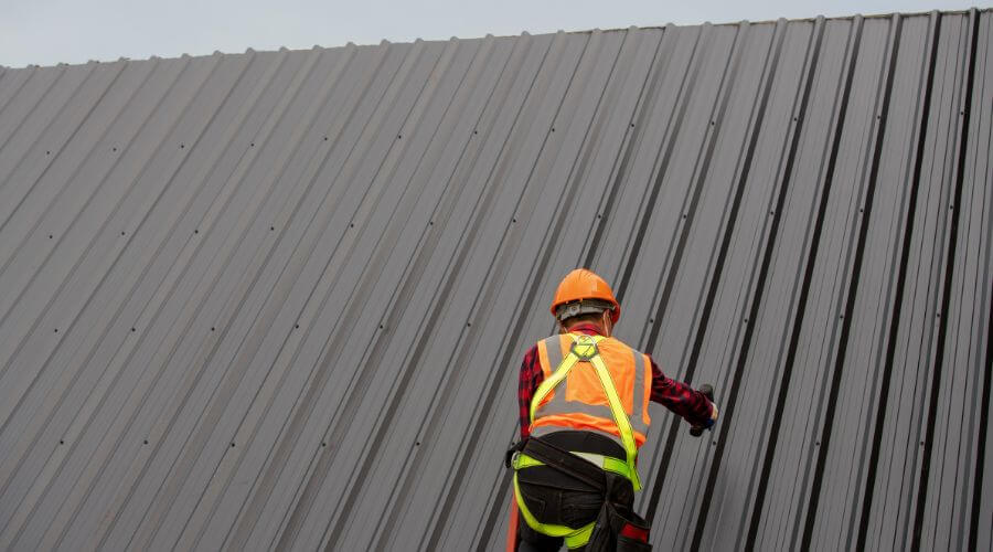 Professional metal roof installation services in Willis, VA